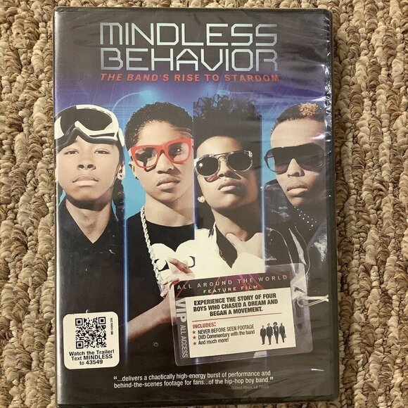 Mindless Behavior, The Bands Rise To Stardom.All Around the World (DVD, 2013) - Picture 1 of 3